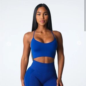 NVGTN Blue Sports Bra